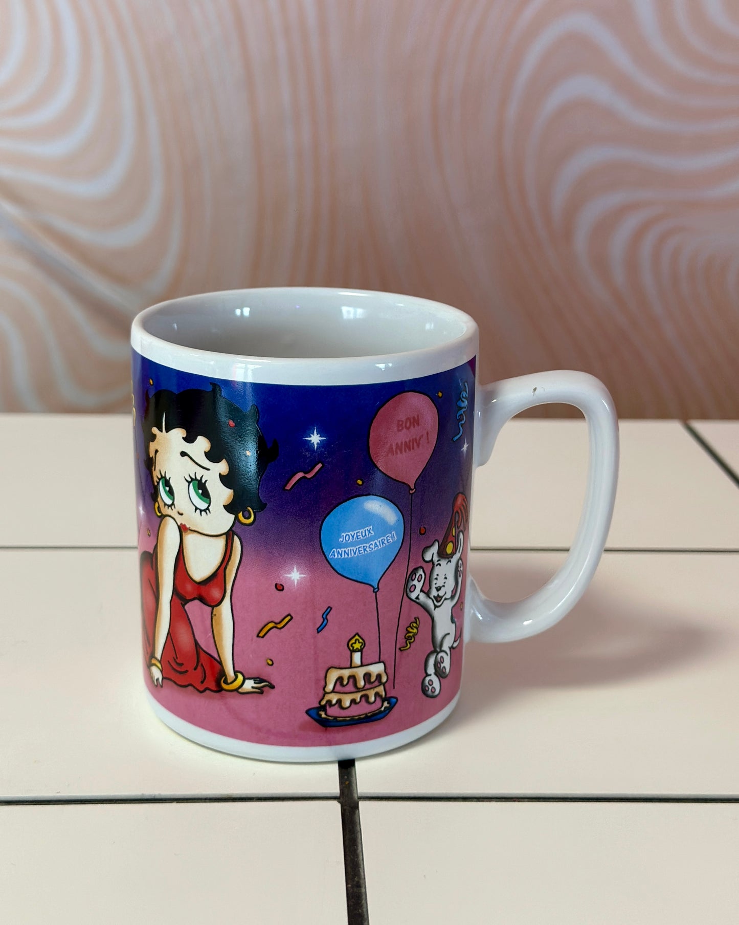 Mug anniversaire Betty Boop