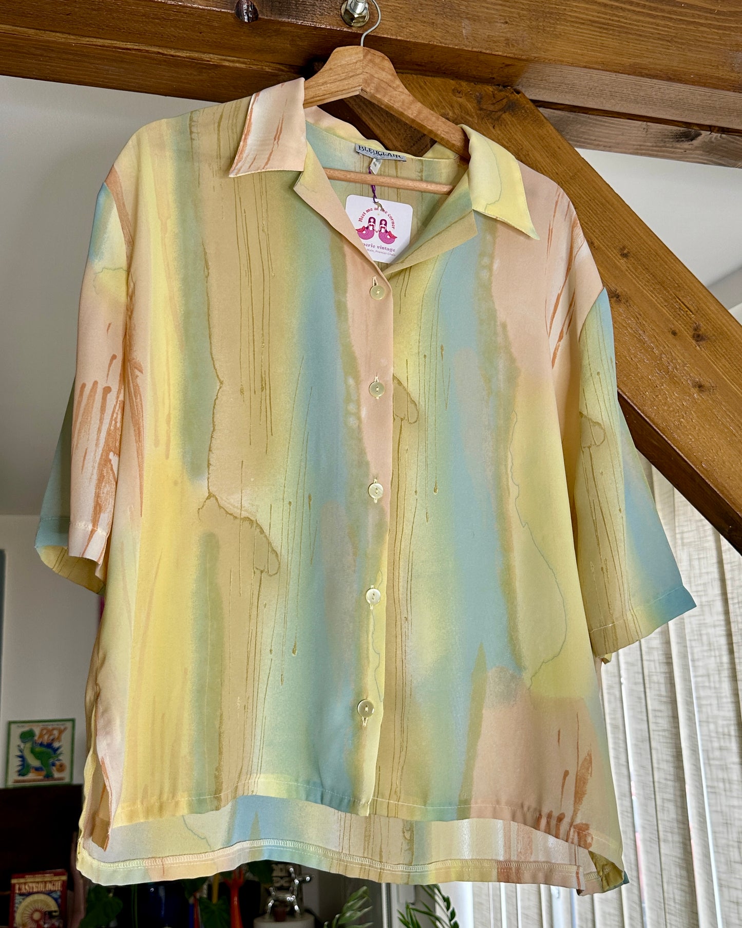 Chemise fluide pastel | T. XXL