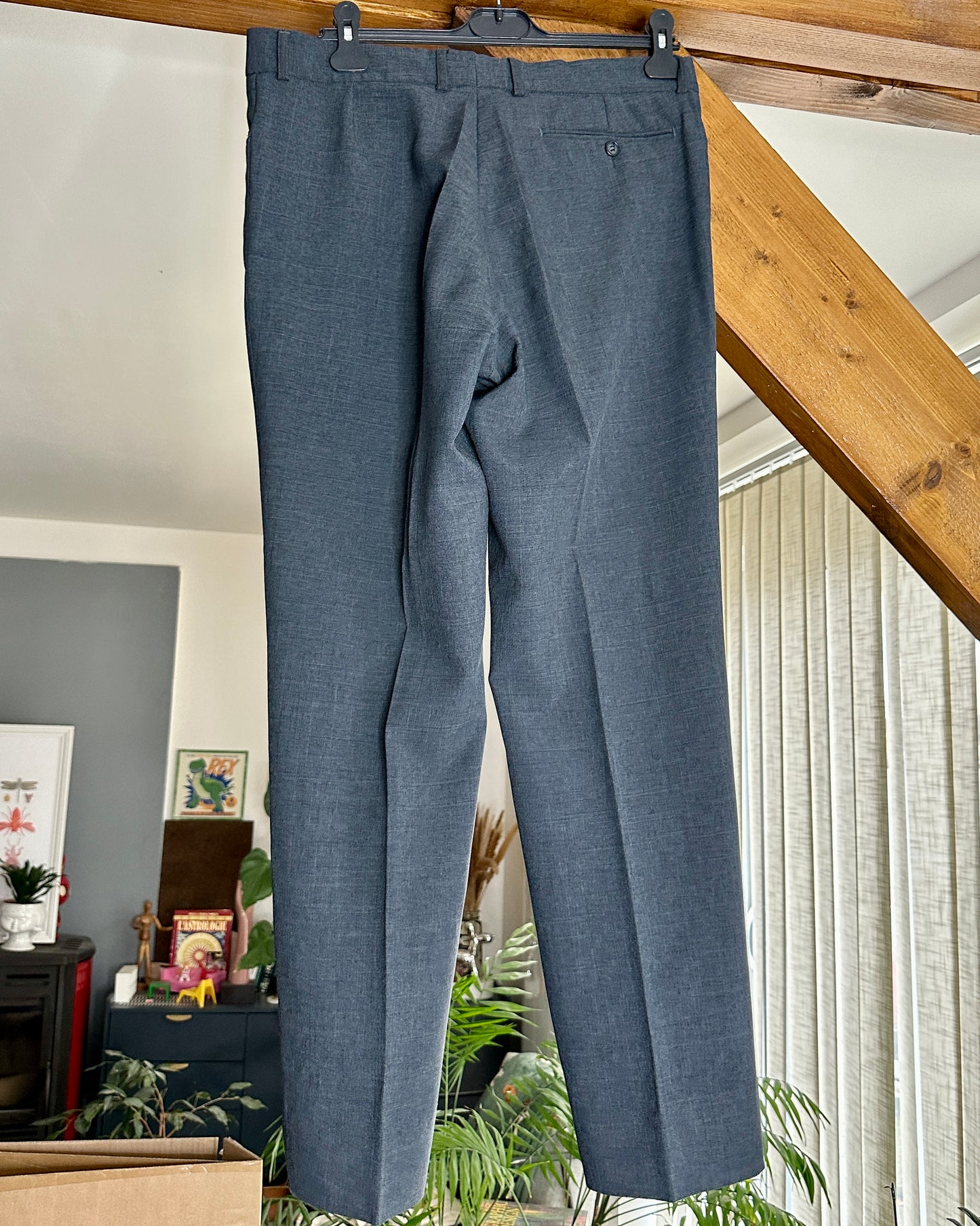 Pantalon tailleur gris | T.42 / 44