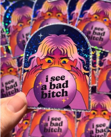 Sticker I see a bad bitch