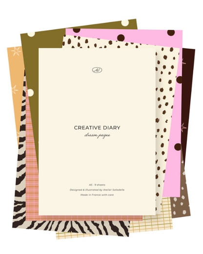 9 Papiers à motifs - Dream Pages