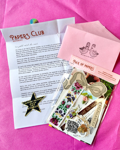 Papers Club | ABONNEMENT MENSUEL