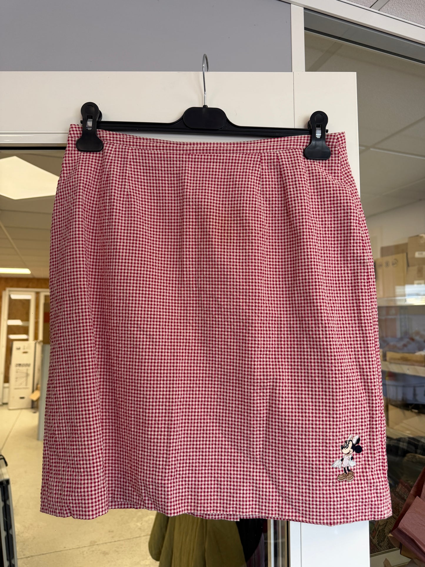 Jupe vichy Minnie | T. 40/42