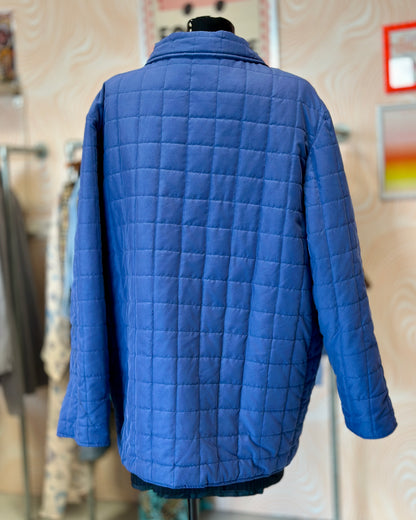 Veste bleue matelassée | T. 2XL / 3XL