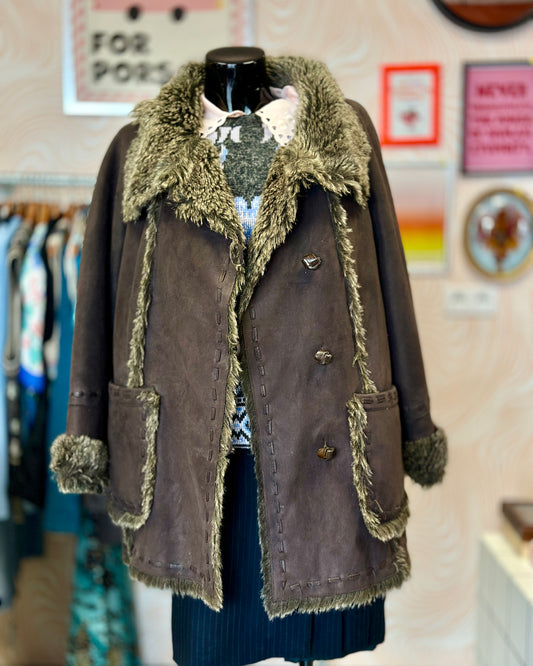 Manteau marron | T. M / L