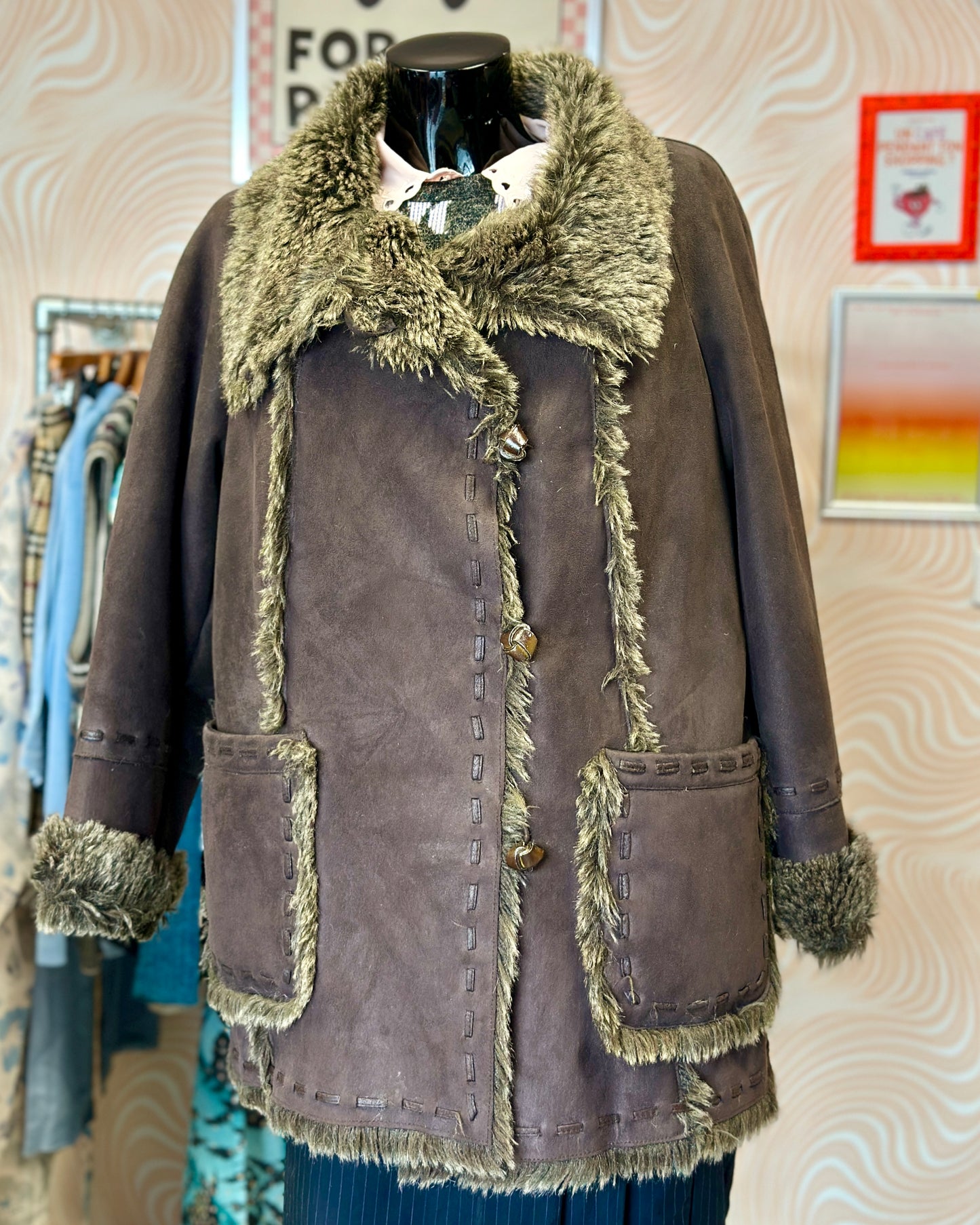 Manteau marron | T. M / L