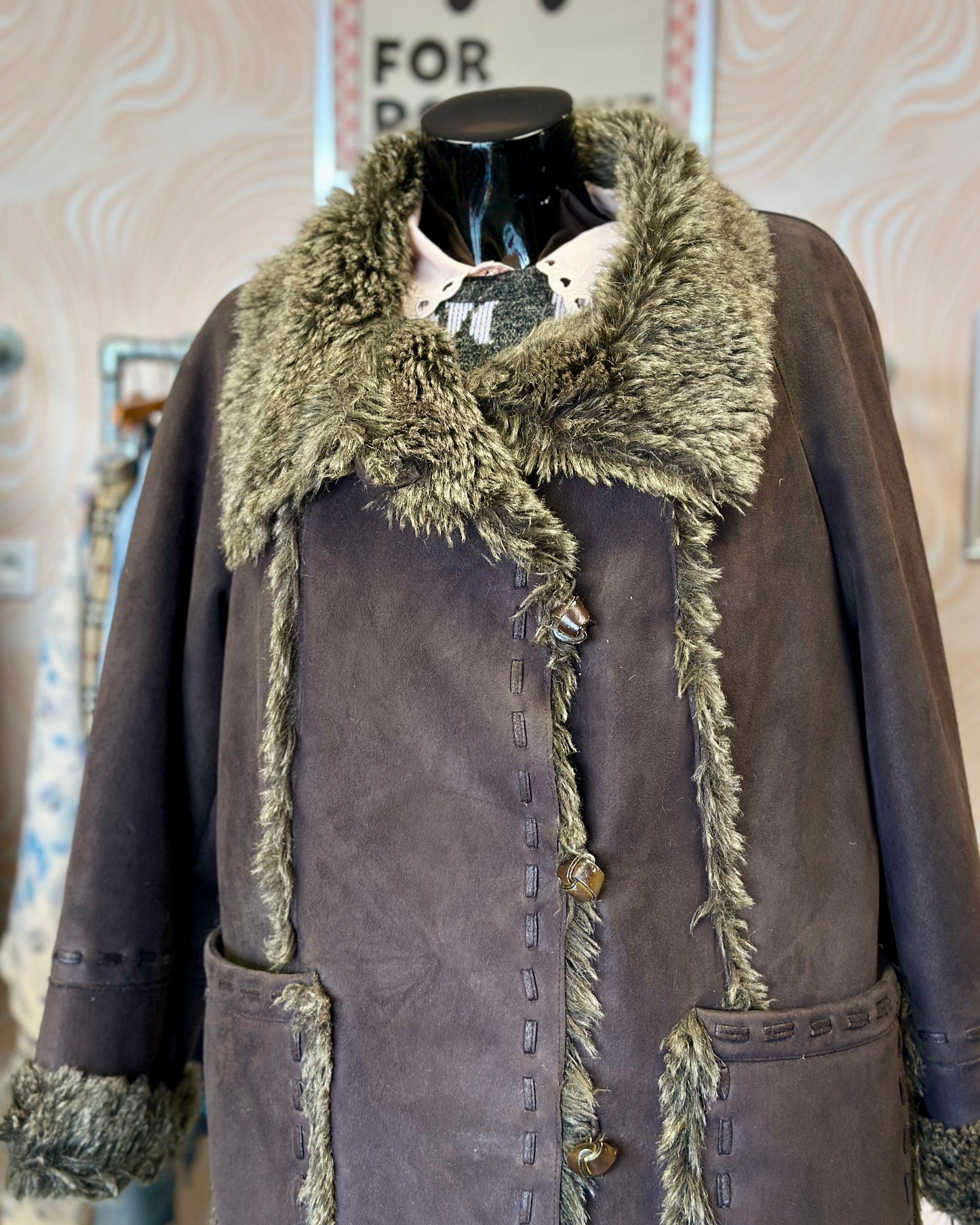 Manteau marron | T. M / L