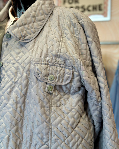 Veste matelassée grise Pierre Balmain | T. L