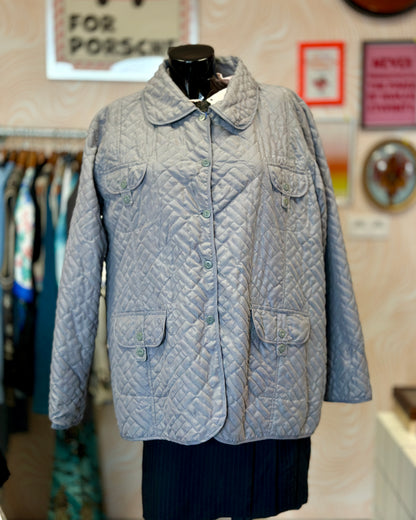 Veste matelassée grise Pierre Balmain | T. L
