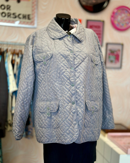 Veste matelassée grise Pierre Balmain | T. L
