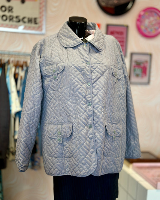 Veste matelassée grise Pierre Balmain | T. L