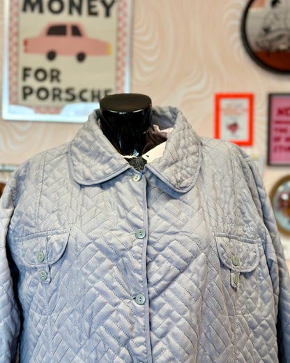 Veste matelassée grise Pierre Balmain | T. L
