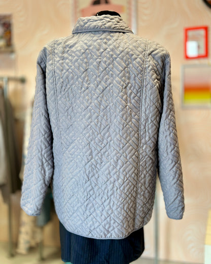 Veste matelassée grise Pierre Balmain | T. L