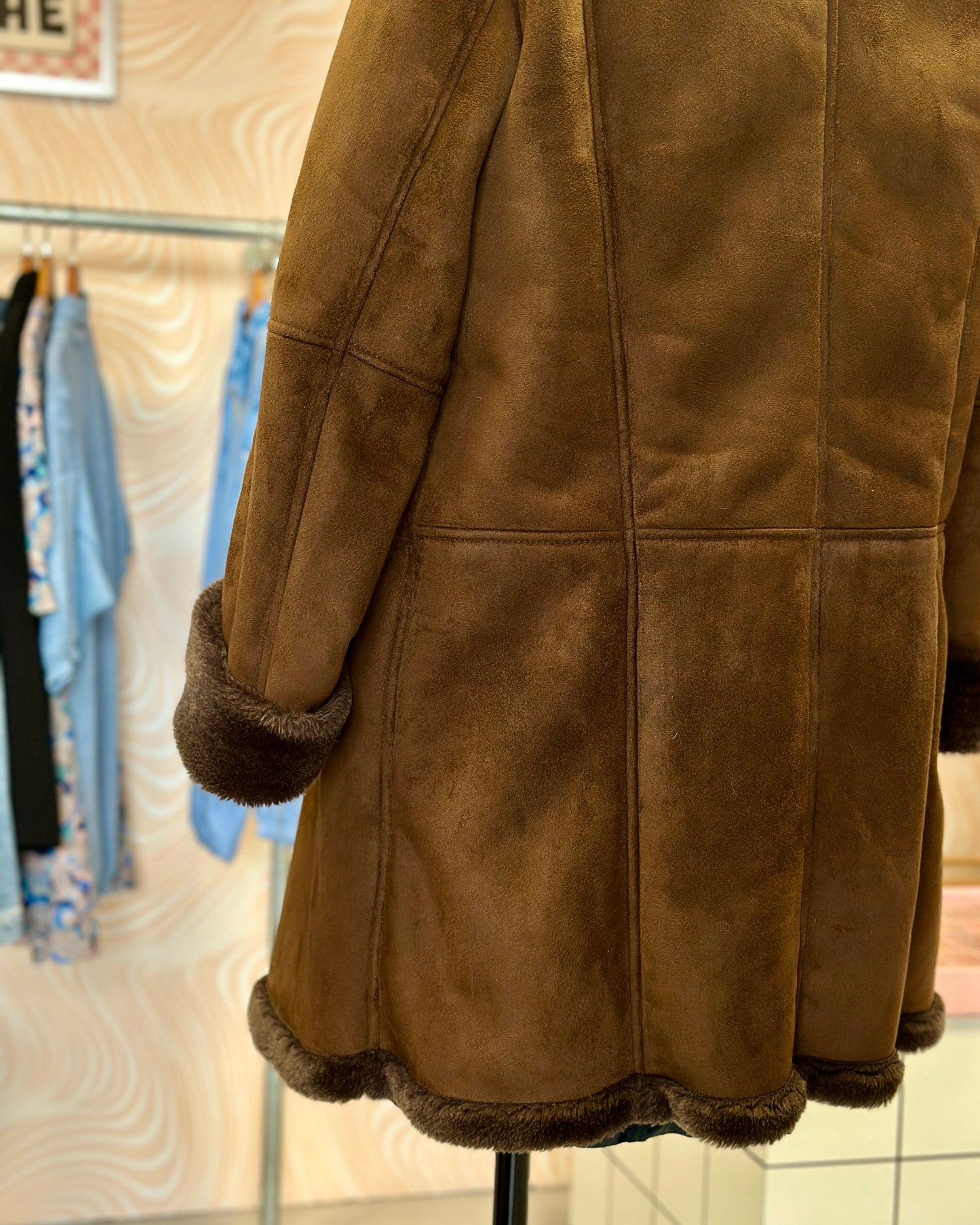 Manteau marron tout doux | T. M / L