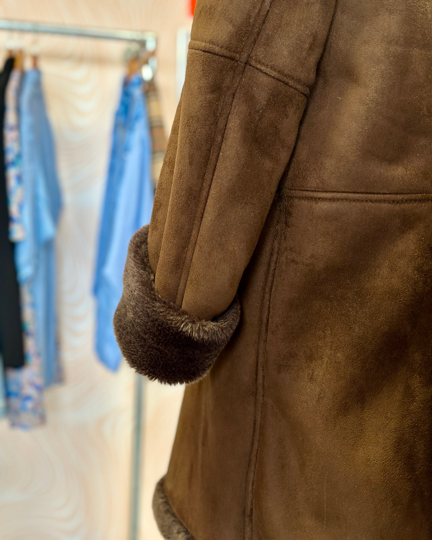 Manteau marron tout doux | T. M / L