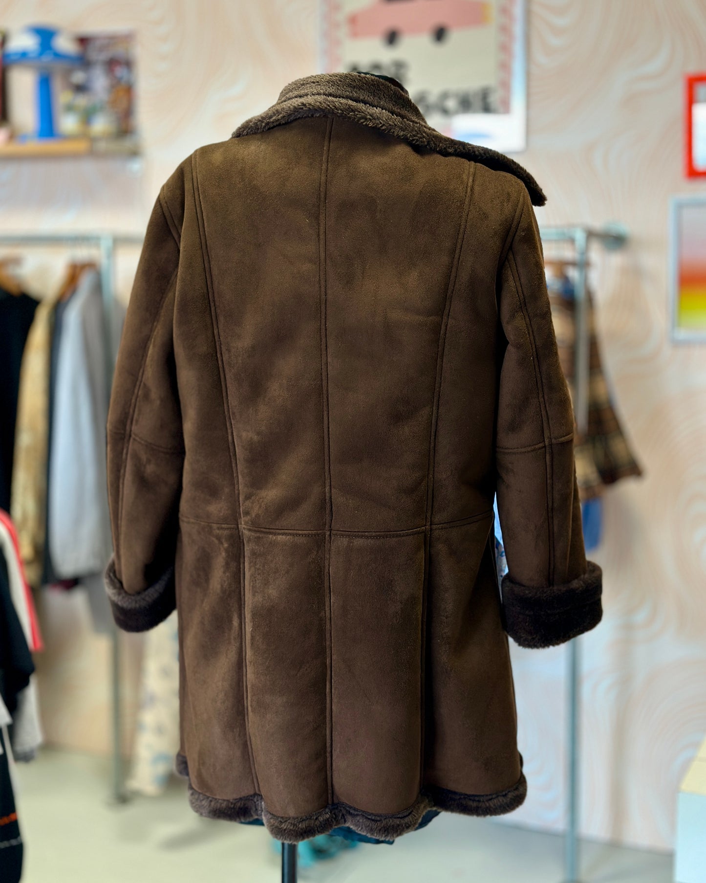 Manteau marron tout doux | T. M / L