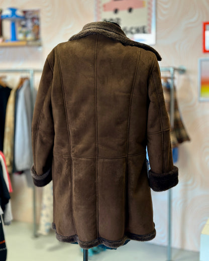 Manteau marron tout doux | T. M / L