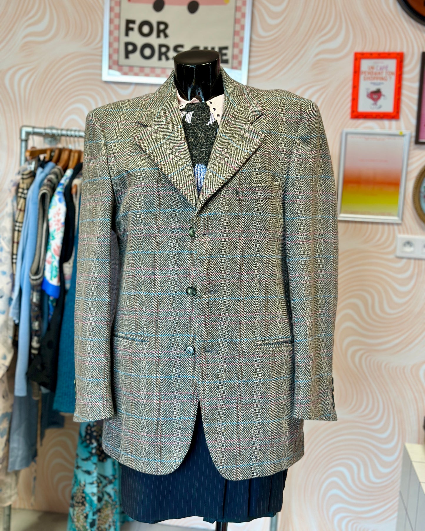 Blazer à carreaux | T. L