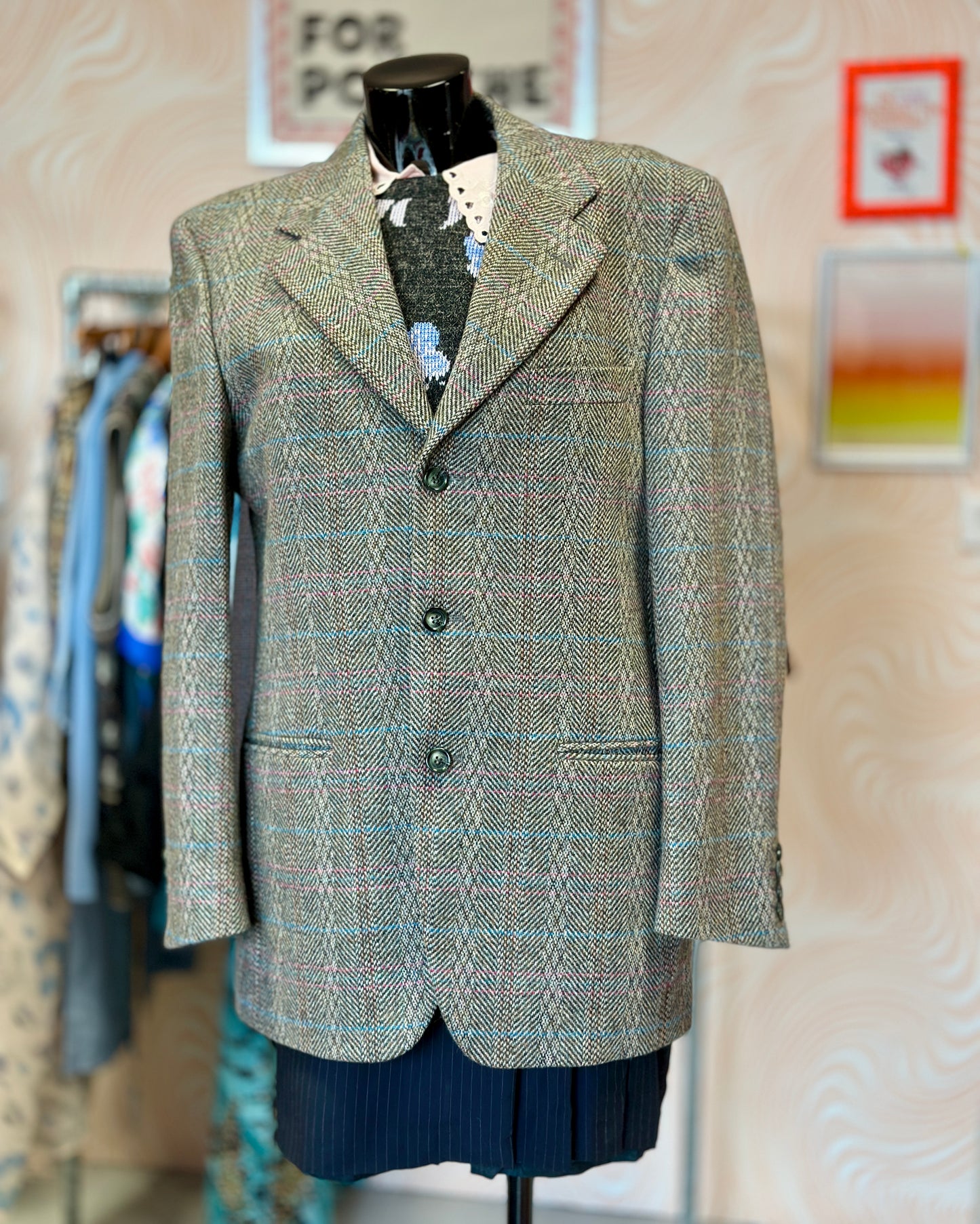 Blazer à carreaux | T. L