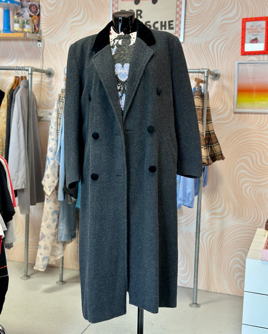 Manteau long gris | T. L