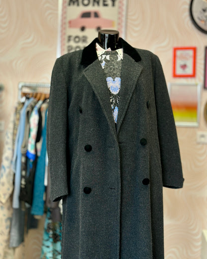 Manteau long gris | T. L