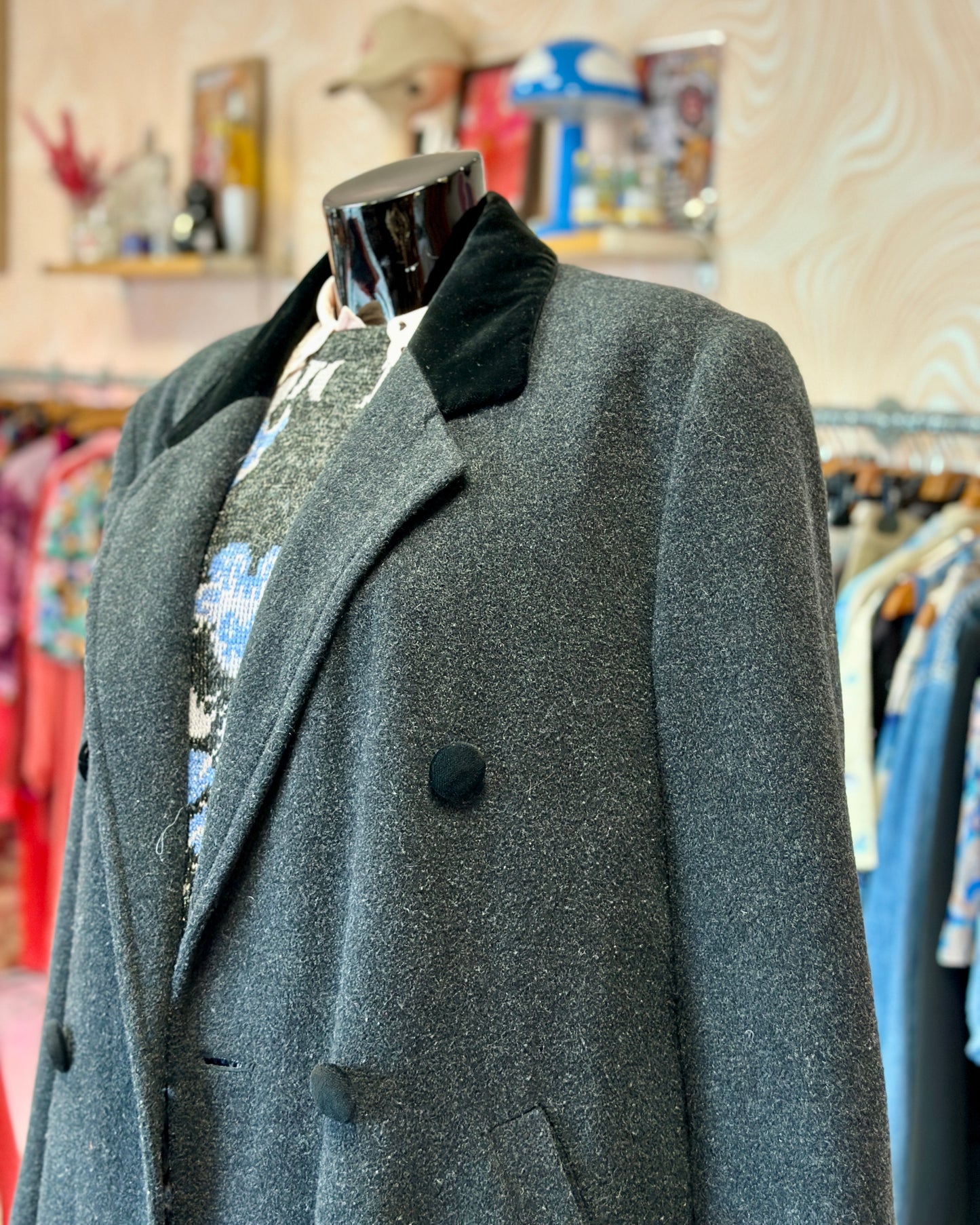 Manteau long gris | T. L