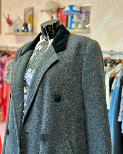 Manteau long gris | T. L