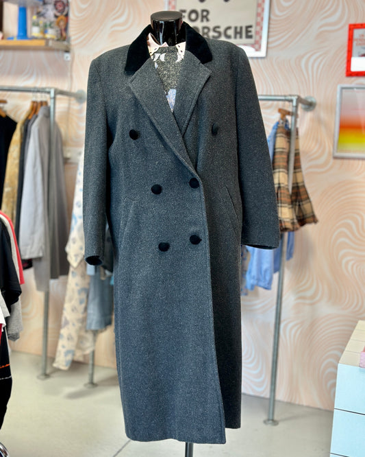 Manteau long gris | T. L