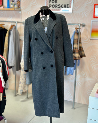 Manteau long gris | T. L