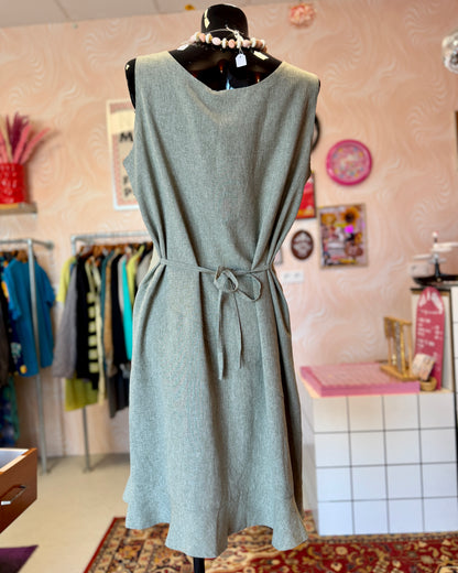 Robe mi-longue à nouer | T. XL