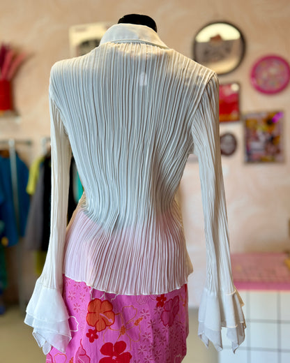 Blouse manches évasées