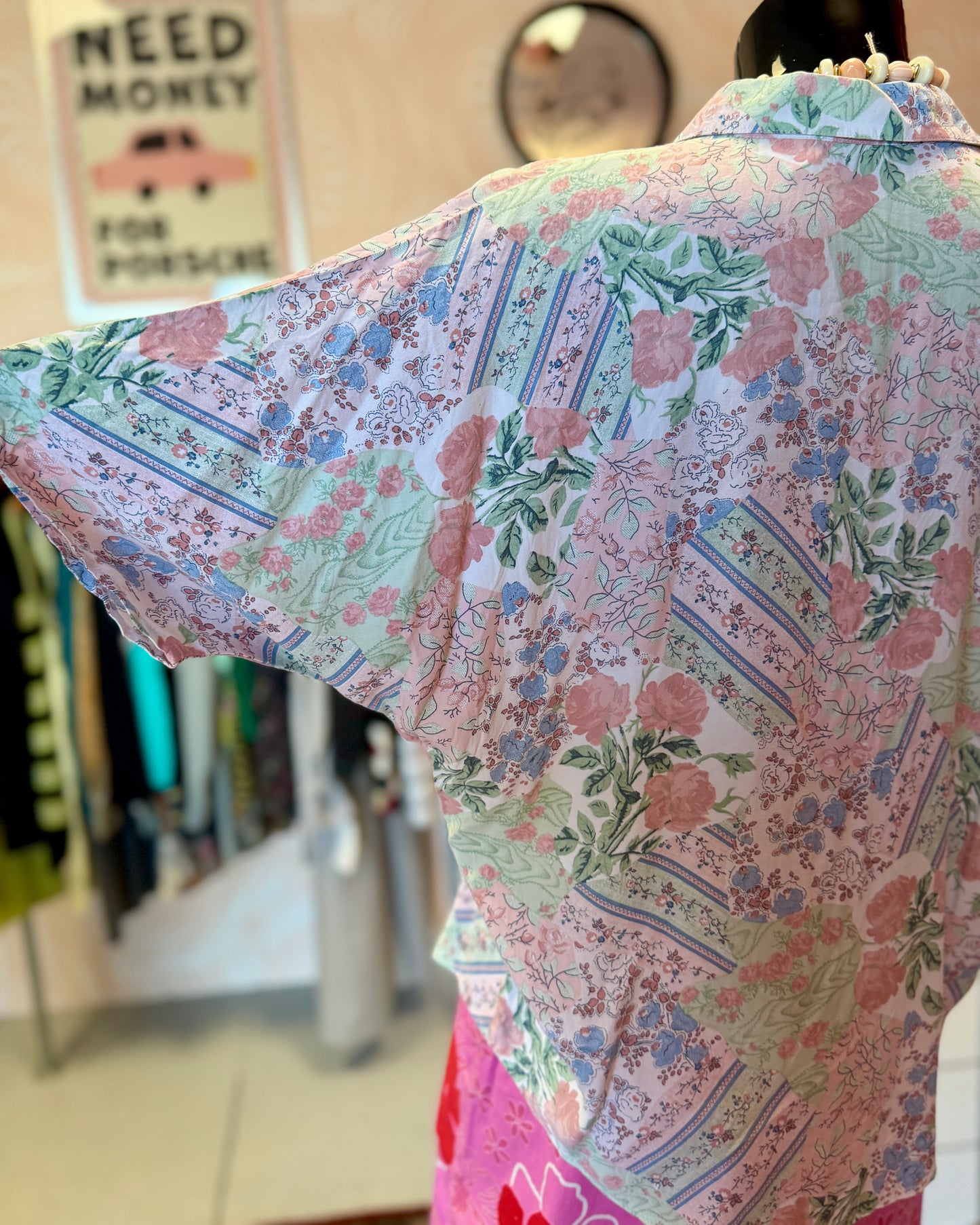Chemise pastel à fleurs | T. L