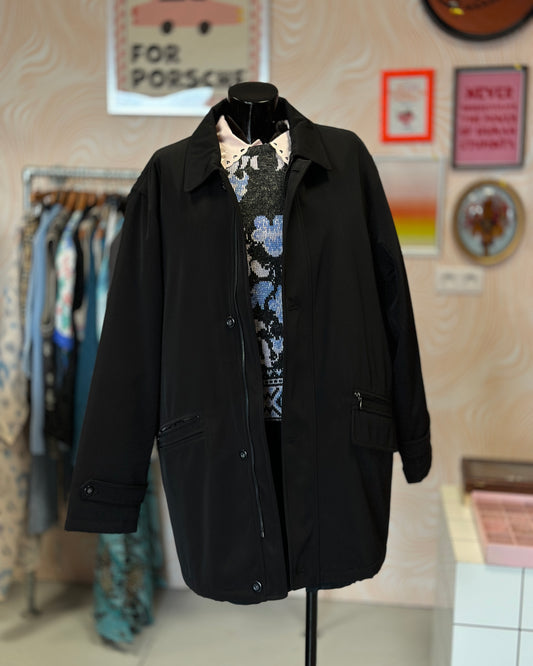 Manteau noir homme | T. XL