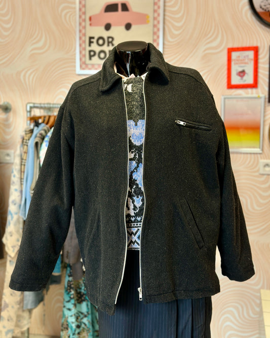 Veste bomber, en laine | T. M