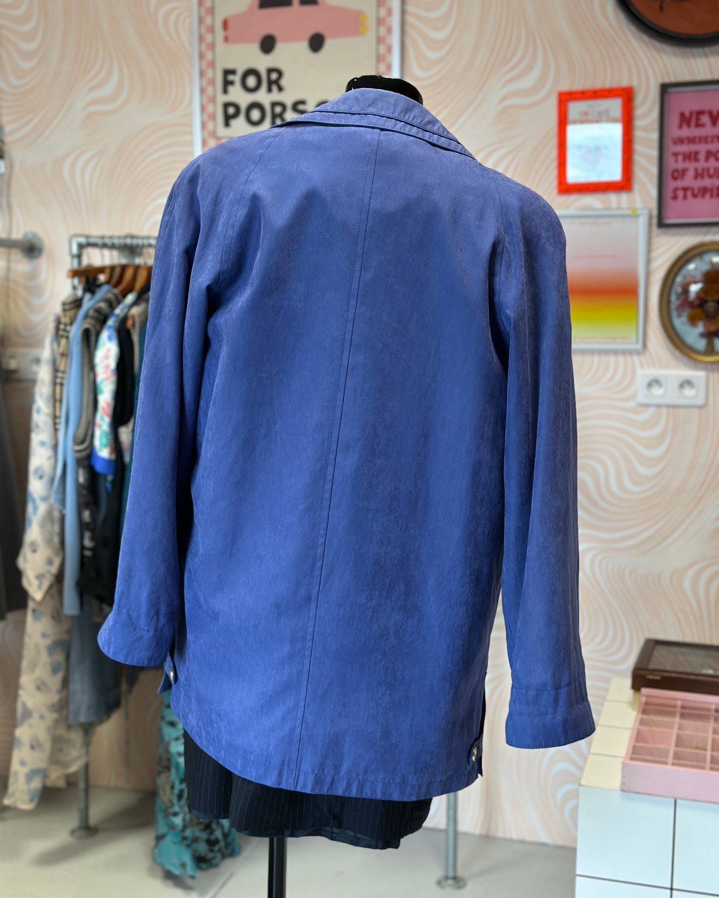 Veste bleue | T. L