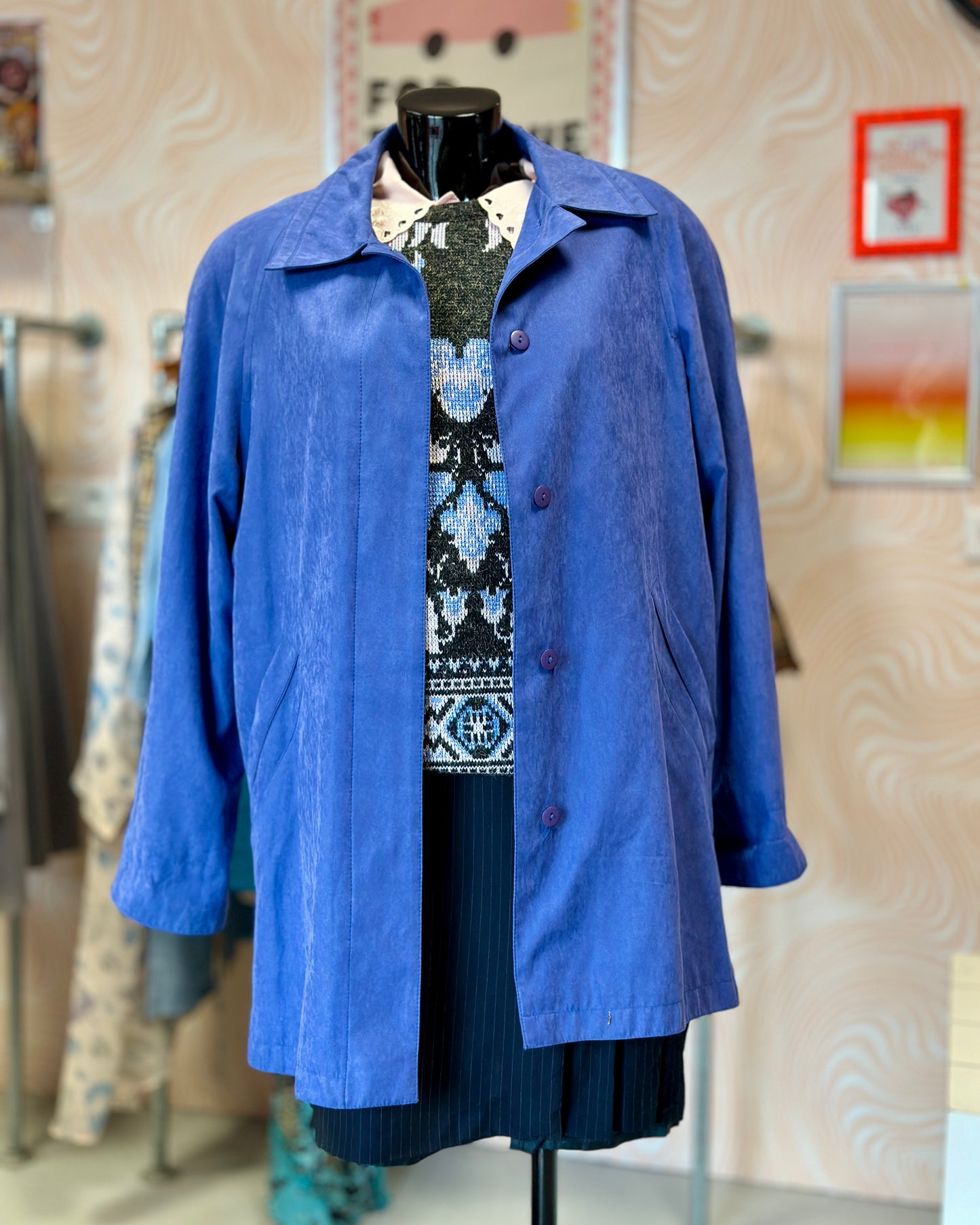 Veste bleue | T. L
