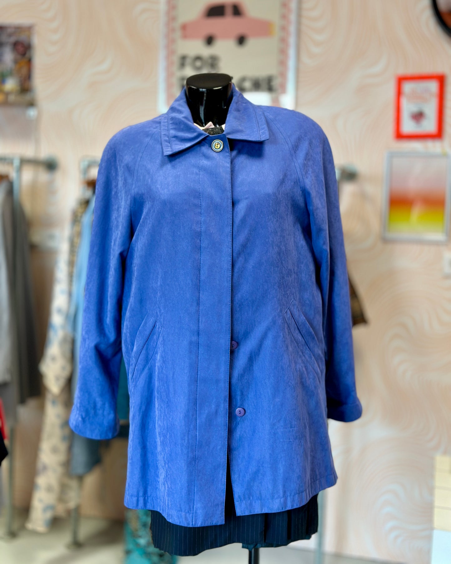 Veste bleue | T. L