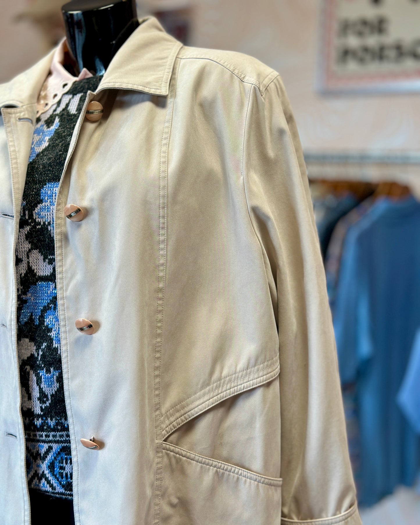 Veste beige | T. XXL