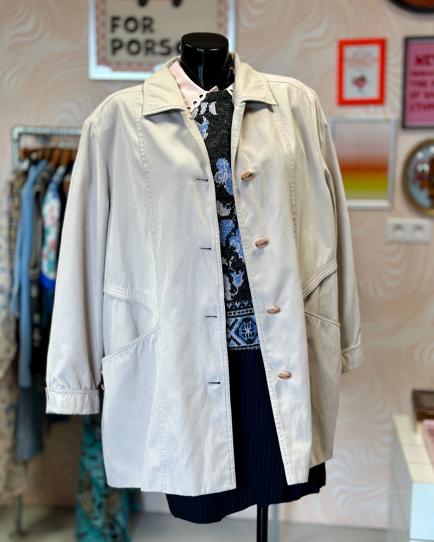 Veste beige | T. XXL