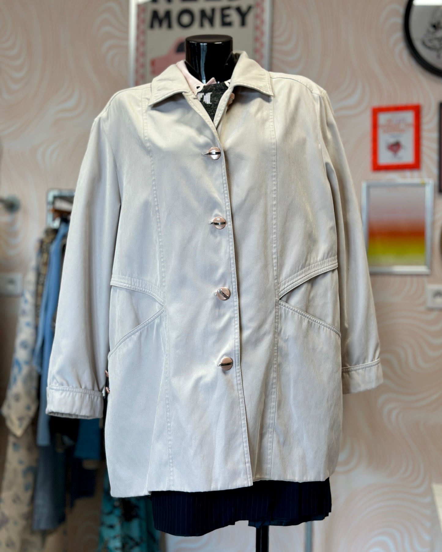 Veste beige | T. XXL