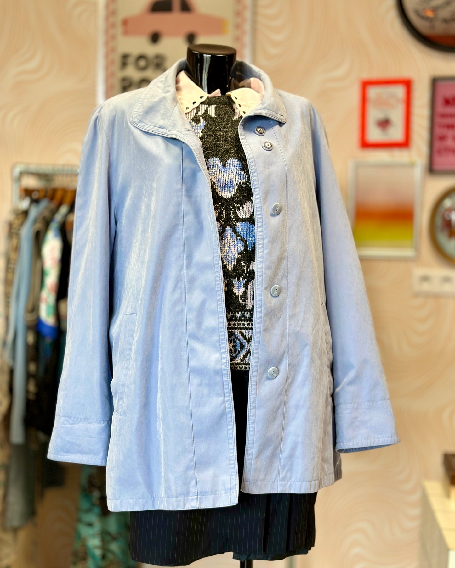 Veste bleue ciel | T. 42