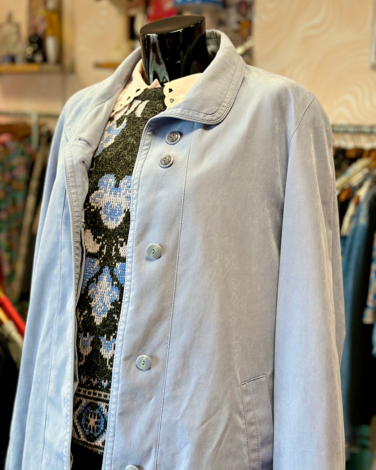Veste bleue ciel | T. 42