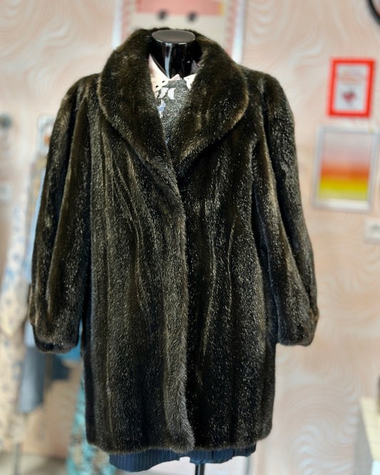 Manteau en fausse fourrure | T. L / XL