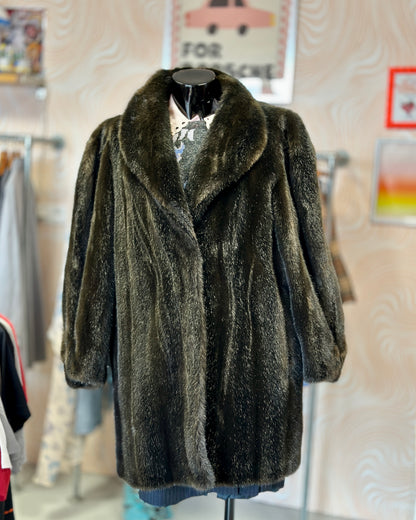Manteau en fausse fourrure | T. L / XL
