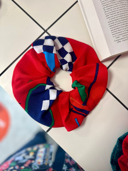 Big Scrunchie Rouge ColorBloc
