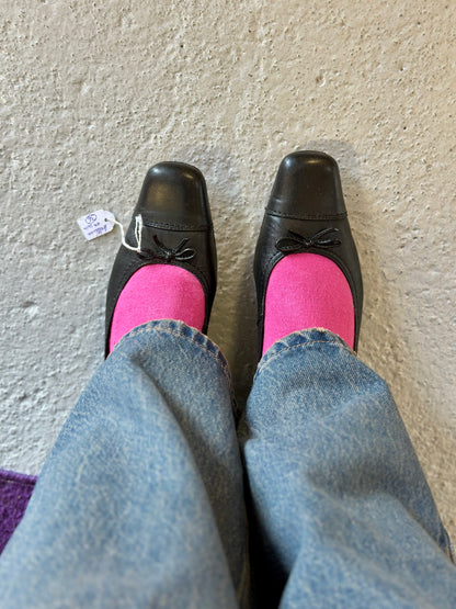 Ballerines en cuir bout carré | P. 36-37