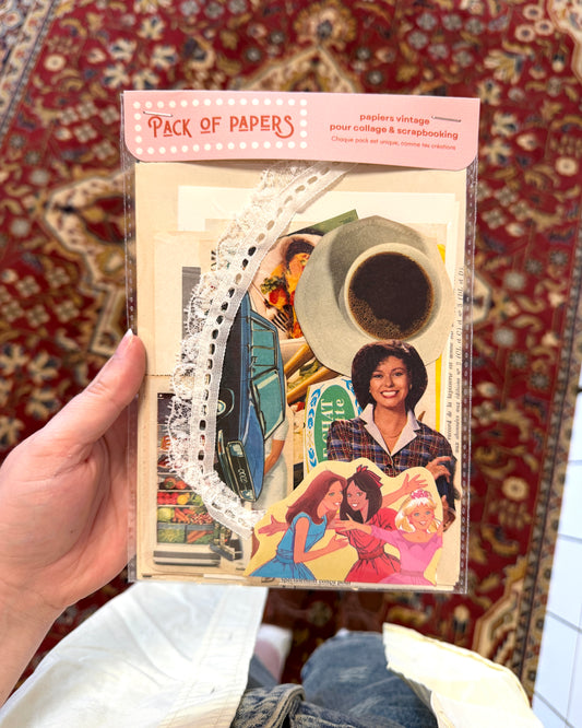 Pochette Scrapbooking | Femme de notre temps