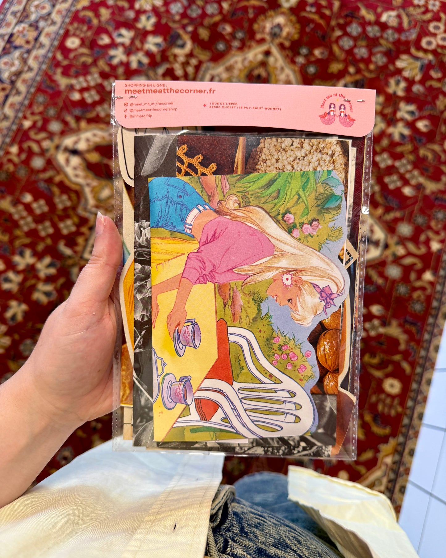 Pochette Scrapbooking | Pour des coeurs
