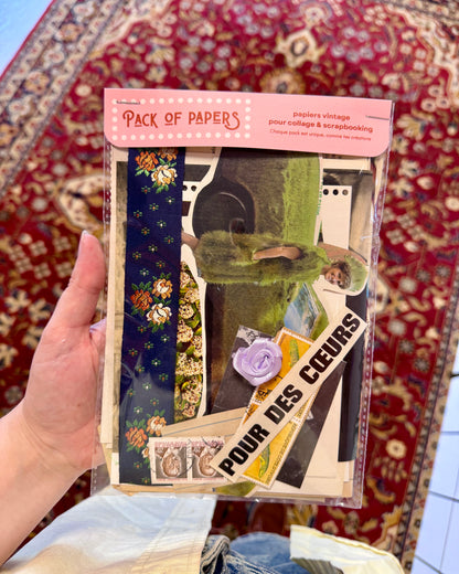 Pochette Scrapbooking | Pour des coeurs