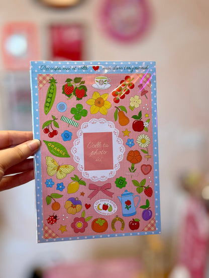 Planche de stickers - Esprit Campagne